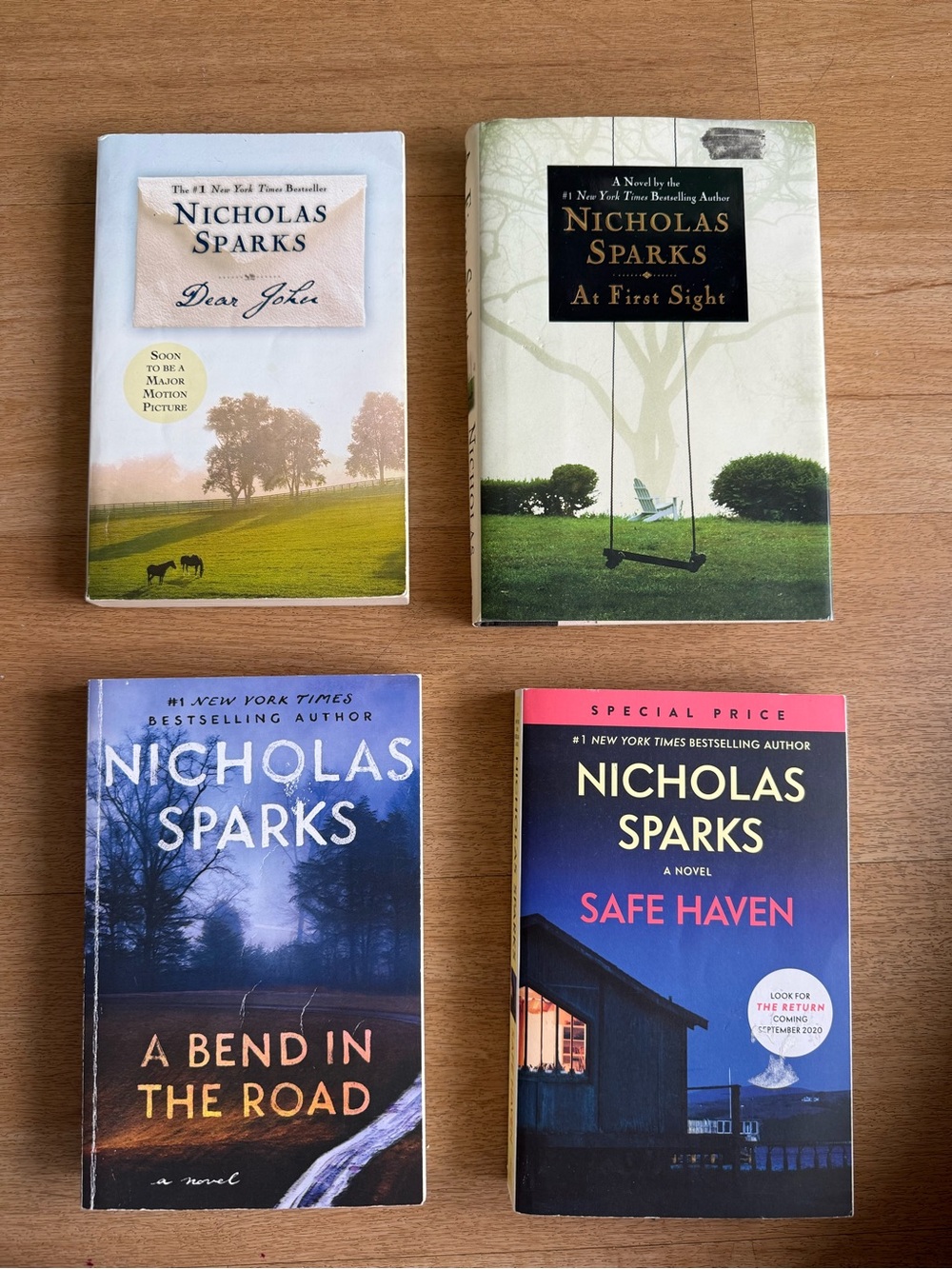 Nicholas Sparks Book Lot of 4